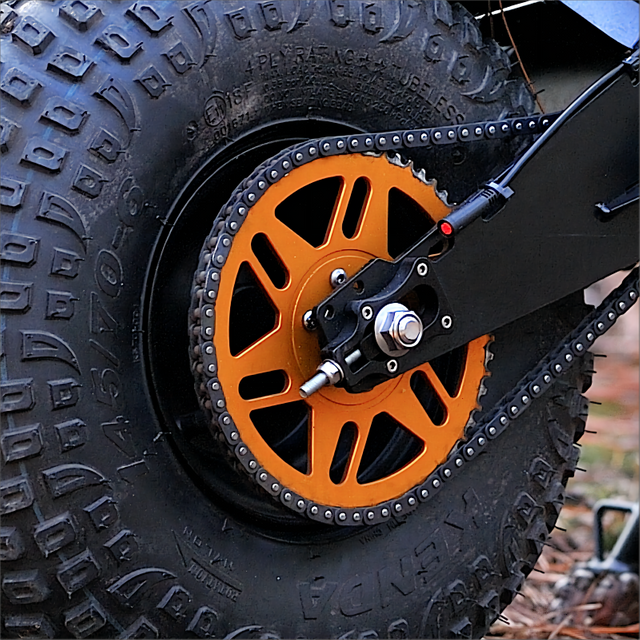 Ma&szlig;geschneidertes Aluminium-Kettenrad