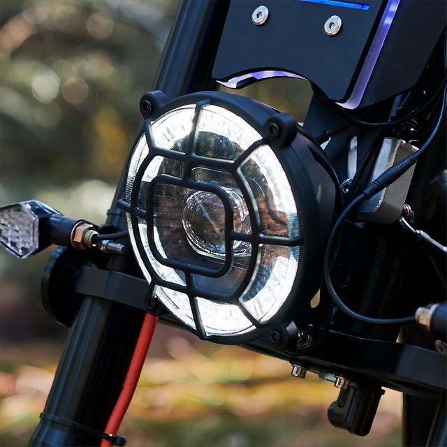 Vintage-Scheinwerfer mit Tageslicht