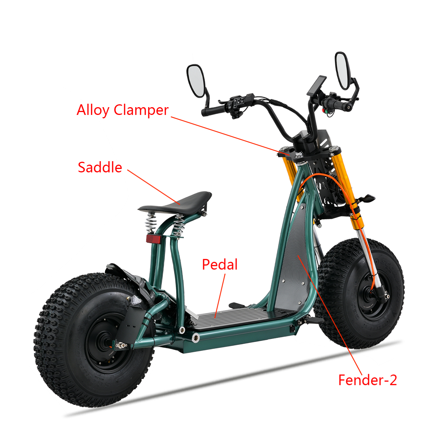 Commute Roadlegal Chopper EEC Electric Scooters from China